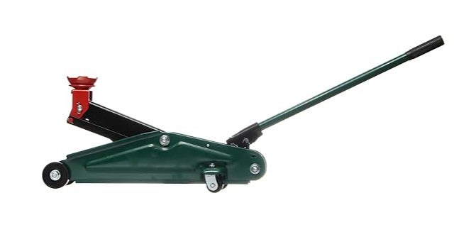 FIT Low Profile Hydraulic Trolley Jack 2 Ton with Case – Car Jack for Low Cars – Model 77402230